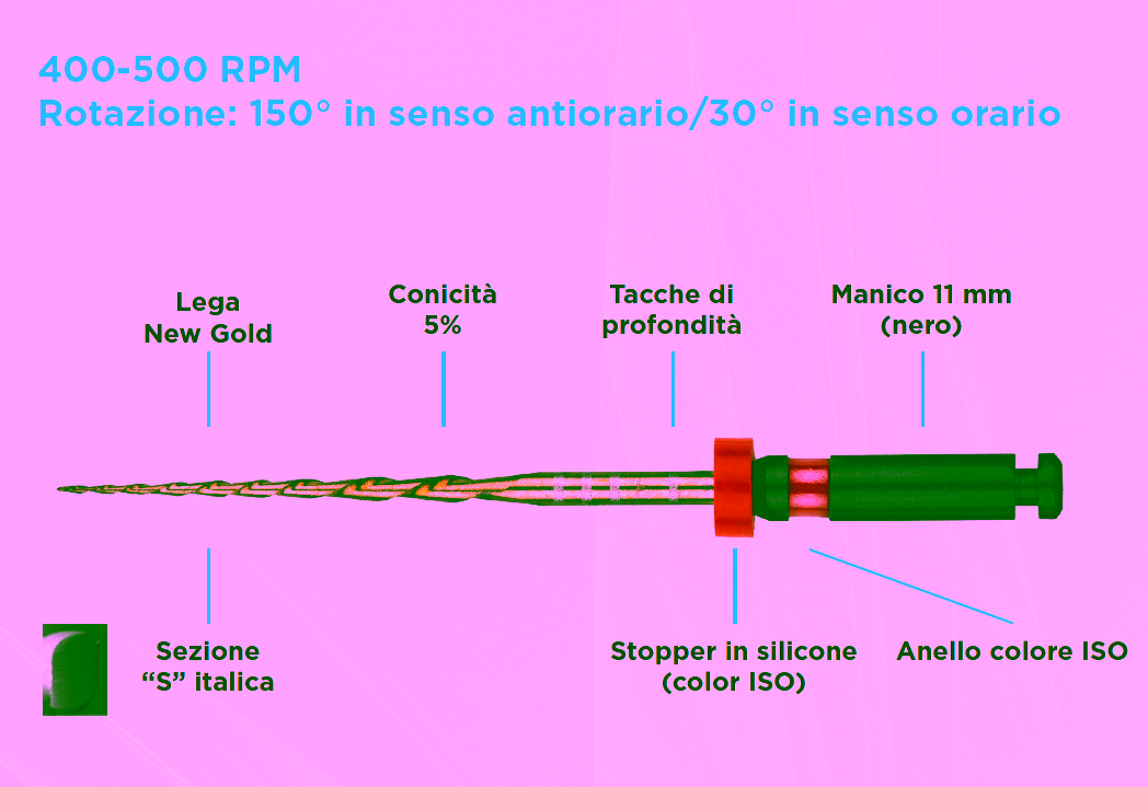 zarc exacalibur strumento reciprocante 