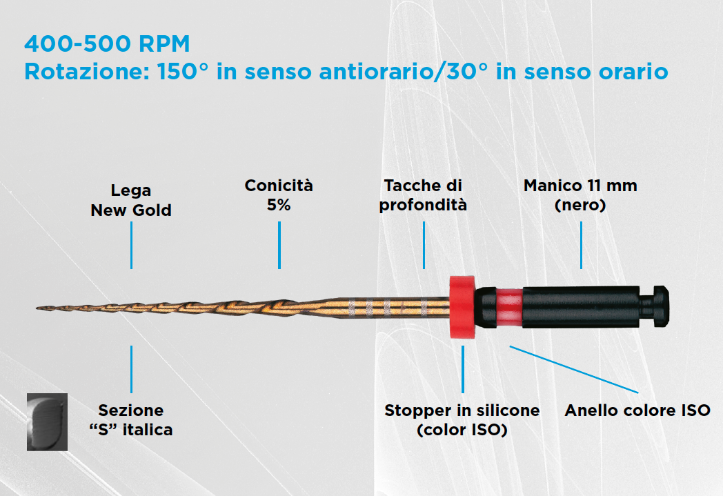zarc exacalibur strumento reciprocante 